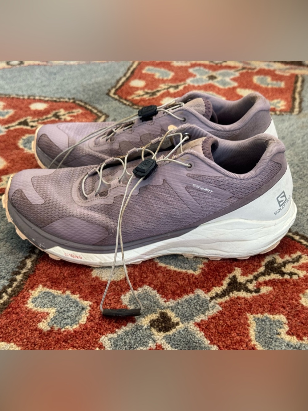 Salomon XT-6 lavender Purple trail running sneakers - Picture 2 of 8